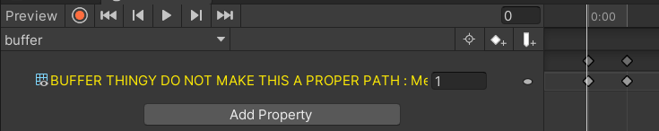 An example Animation Clip to ensure no empty States remain.